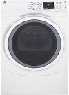 GFD45GSSMWW GE Gas Dryer with Steam - 7.5 cu. ft. White-1