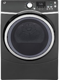 GFD45GSPMDG GE Gas Dryer with Steam - 7.5 cu. ft. Diamond Gray