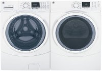 KIT GE Front Load Washer and Dryer Set - White Electric