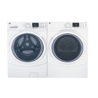KIT GE Front Load Washer and Dryer Set - White Gas-2