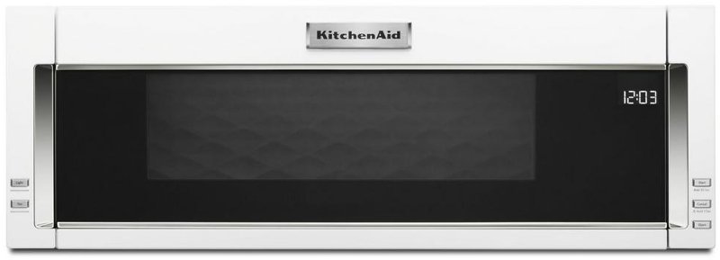 Kitchenaid Low Profile Over The Range Microwave White Rc Willey Kitchenaid Low Profile Over The Range Microwave White Rc Willey Furniture