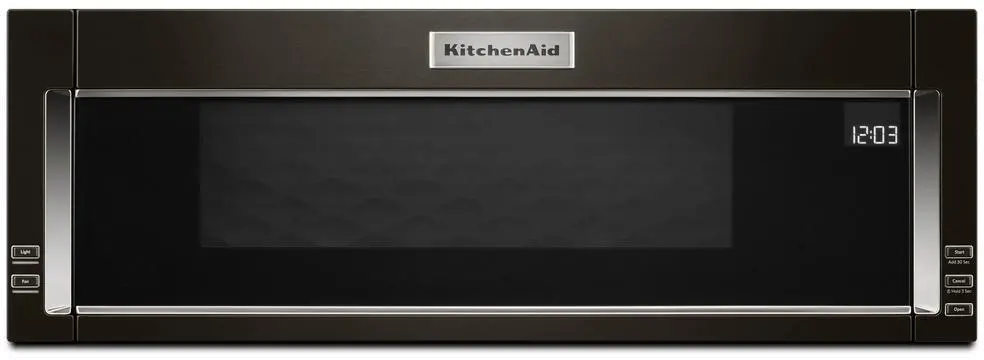 KMLS311HBS KitchenAid Over the Range Low Profile Microwave - 1.1 Cu. Ft. Black Stainless Steel-1