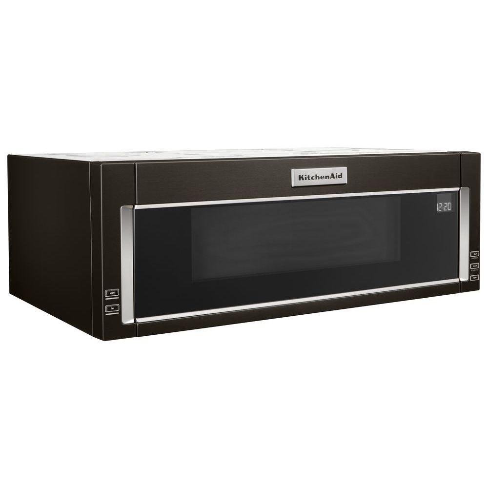 KMLS311HBS KitchenAid Over the Range Low Profile Microwave - 1.1 Cu. Ft. Black Stainless Steel-6