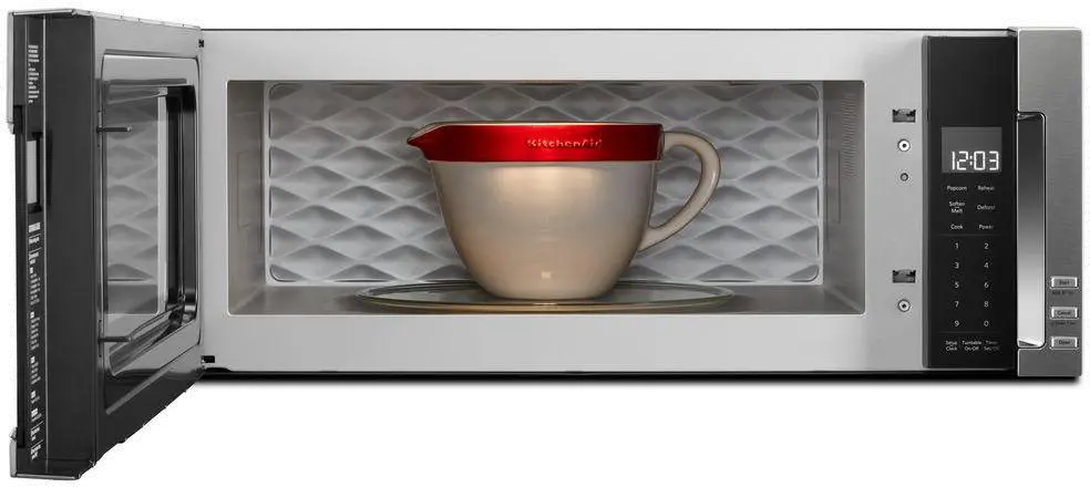 KMLS311HSS KitchenAid Over the Range Low Profile Microwave - 1.1 Cu. Ft. Stainless Steel-2