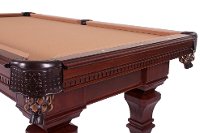 Dark Amber and Taupe 8' Pool Table - Rocklin-2