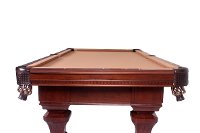 Dark Amber and Taupe 8' Pool Table - Rocklin-5