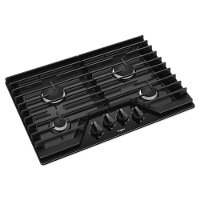 WCG55US0HB Whirlpool 30 Inch Gas Cooktop with 4 Burners and EZ-2-LIFT Hinged Cast-Iron Grates - Black-4