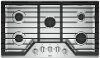WCG55US6HS Whirlpool 36 Inch 4 Burner Gas Cooktop - Stainless Steel