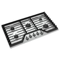 WCG55US6HS Whirlpool 36 Inch 5-Burner Gas Cooktop - Stainless Steel-4