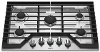 WCG77US0HS Whirlpool 30 Inch Gas Cooktop - Stainless Steel
