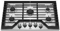 WCG77US0HS Whirlpool 30 Inch Gas Cooktop - Stainless Steel