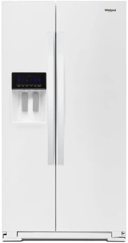 WRS571CIHW Whirlpool 20.5 cu ft Side by Side Refrigerator - Counter Depth White-1