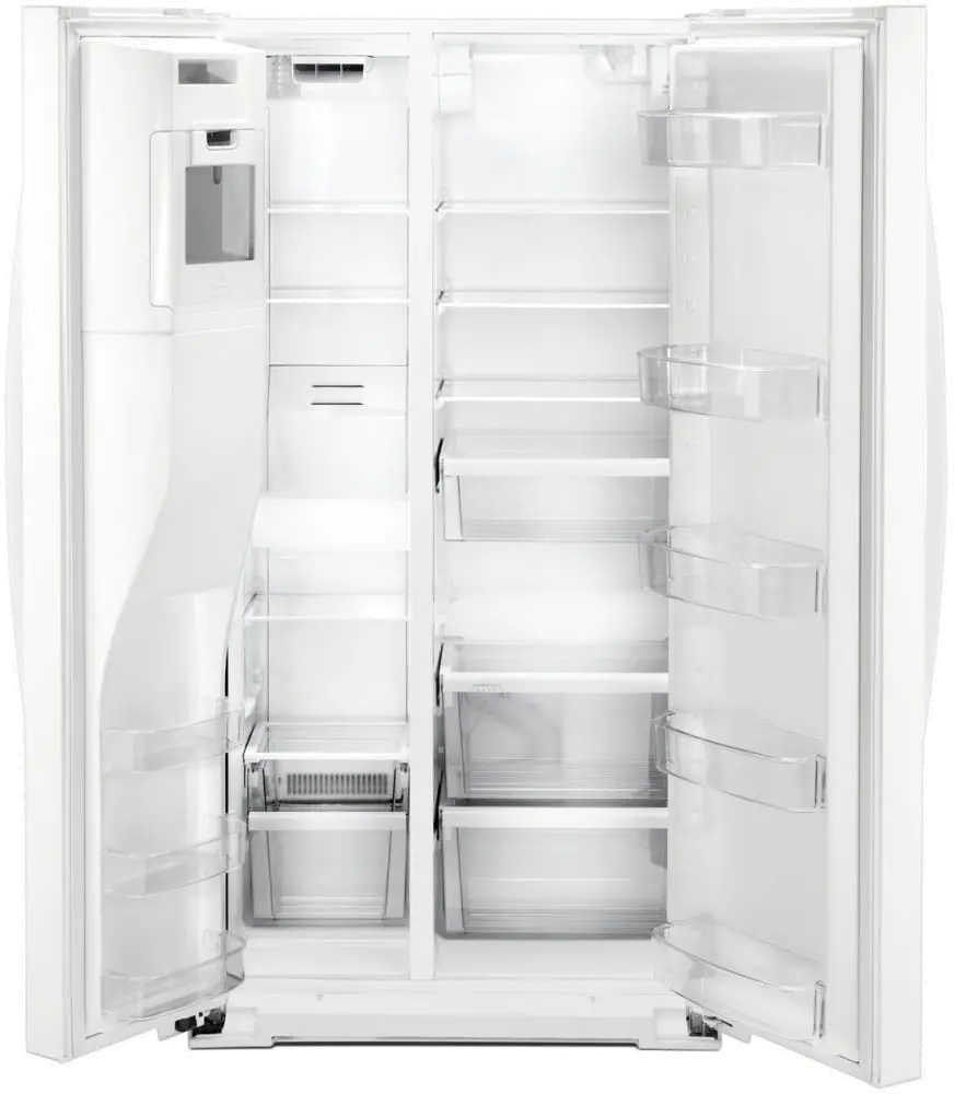 WRS571CIHW Whirlpool 20.5 cu ft Side by Side Refrigerator - Counter Depth White-2