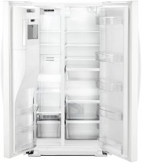 WRS571CIHW Whirlpool Counter Depth Side by Side Refrigerator - 36 Inch, 20.5 cu. ft. White-2