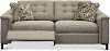 92P-898/B152952/PSOF Pebble Brown duo 2 Seat Reclining Sofa - Luke-1