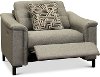 95P-898/B152952/PREC Pebble Brown duo 2 Seat Reclining Chair and A Half - Luke-2
