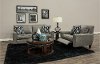 92P-897/D153156/PSOF Ash Gray duo 2 Seat Power Reclining Sofa - Edie-1