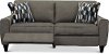 92P-897/D153156/PSOF Ash Gray duo 2 Seat Power Reclining Sofa - Edie-3