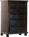 Clearance Classic Black Chest of Drawers - Cape Cod
