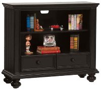 Classic Black Media Bookcase - Cape Cod
