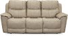 Tan Leather-Match Power Reclining Living Room Set - Cade-2