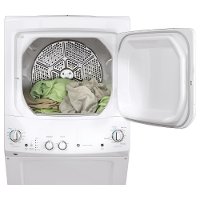 GUD27GSSMWW GE Spacemake Washer and Dryer Laundry Combo - White-2