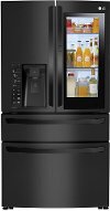 LMXC23796M LG Counter Depth French Door-in-Door Refrigerator - 22.5 cu. ft., 36 Inch Matte Black Stainless Steel