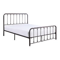 Classic Farmhouse Dark Bronze Full Metal Bed-3