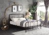 Clearance Classic Farmhouse Dark Bronze Full Metal Bed