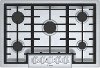 NGMP056UC Bosch Benchmark 30 Inch Gas Cooktop with 5 Burners - Stainless Steel