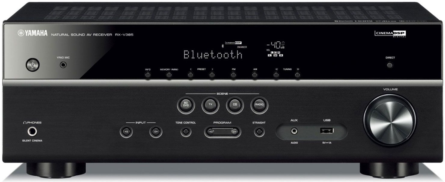 RX-V385 Yamaha RX-V385 5.1 Channel A/V Receiver-1
