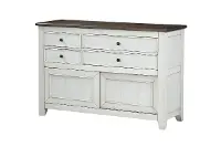 Grace Gray and White Two-Tone Dining Room Sideboard
