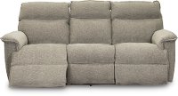 44U-706/C158452PSO Cement Gray La-Z-Time Full Power Reclining Sofa - Jay