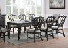Clearance Traditional Black Dining Room Table - Natchez Trace