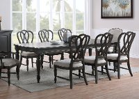 Traditional Black Dining Room Table - Natchez Trace