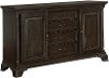 Clearance Traditional Black Dining Room Buffet - Natchez Trace