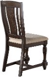 Clearance Espresso Brown Slim Dining Room Chair - Xcalibur