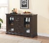 Espresso Brown Dining Room Cabinet - Xcalibur