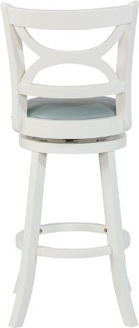 Cream Swivel Bar Stool - Sawyer-2