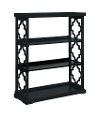 Modern Chic Black Bookshelf - Turner