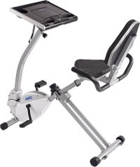 15-0321 Stamina Exercise Bike Work Station and Standing Desk