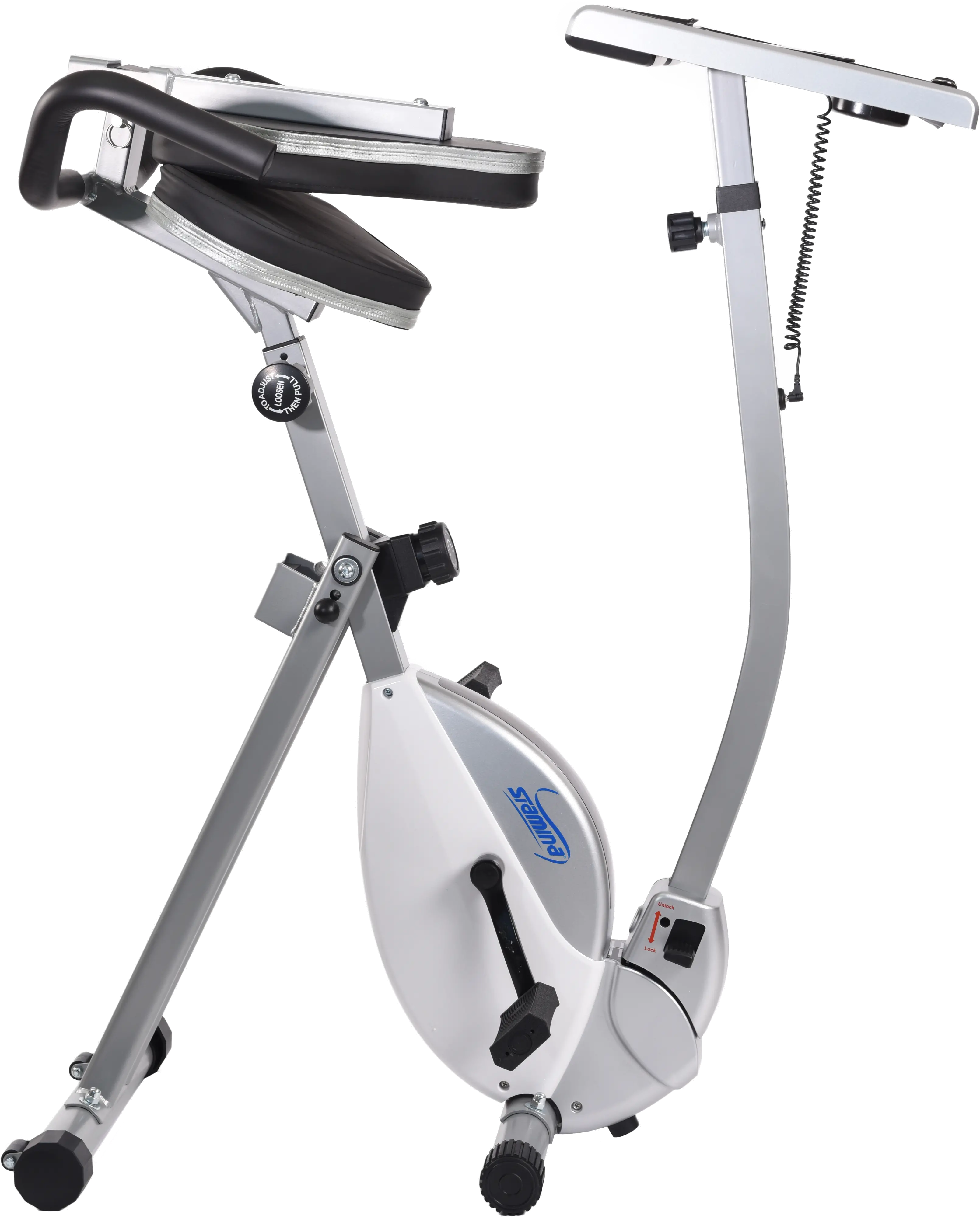 15-0321 Stamina Exercise Bike Work Station and Standing Desk-2