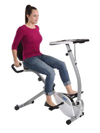 15-0321 Stamina Exercise Bike Work Station and Standing Desk-4
