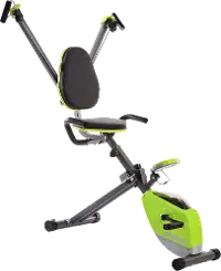 15-0336 Stamina Exercise Bike with Whole Body Exerciser Green