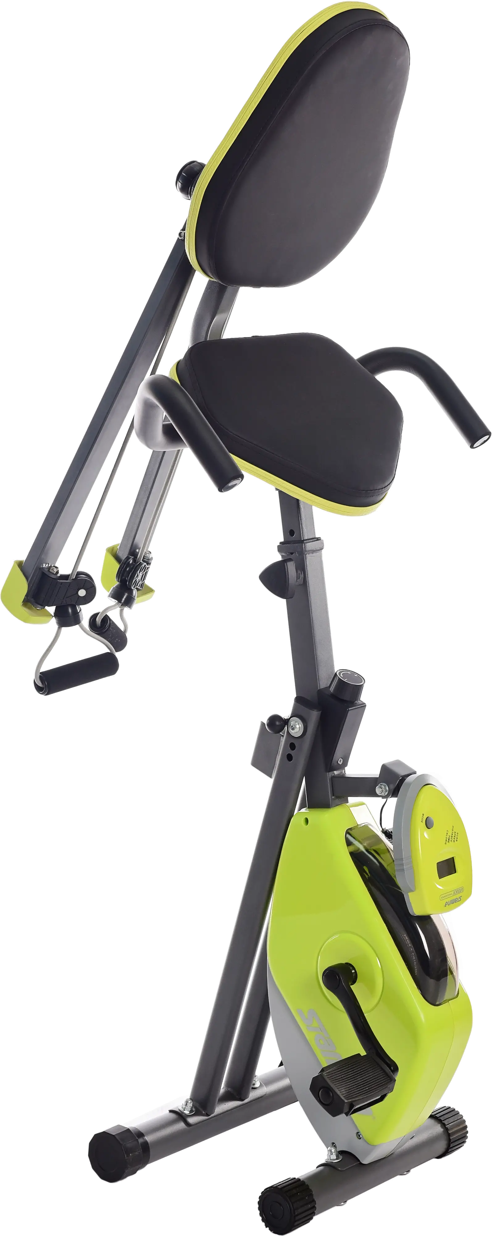 15-0336 Stamina Exercise Bike with Whole Body Exerciser Green-2