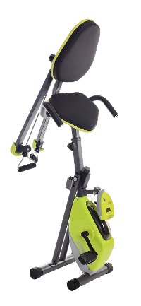 15-0336 Stamina Exercise Bike with Whole Body Exerciser Green-2
