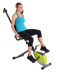 15-0336 Stamina Exercise Bike with Whole Body Exerciser Green-6
