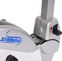 15-0340 Stamina Exercise Bike with Upper Body Exerciser White-5
