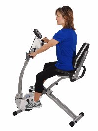 15-0340 Stamina Exercise Bike with Upper Body Exerciser White-7