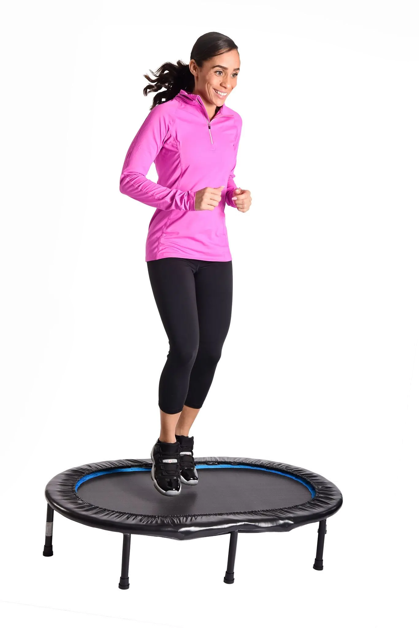 35-1691 Stamina Black Oval Fitness Trampoline-3